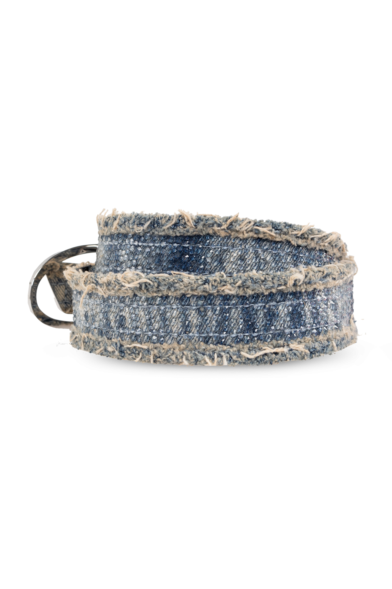 Blue Denim Belt 'B-1DR STRASS' Diesel - Vitkac Canada